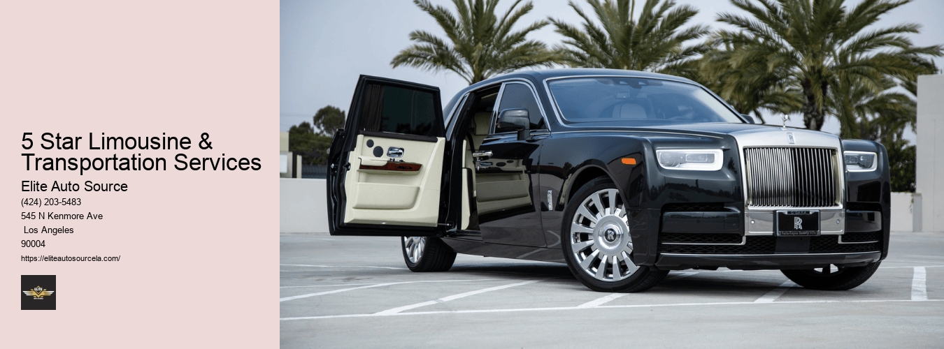 5 Star Limousine & Transportation Services