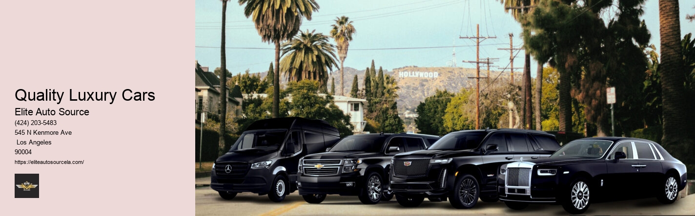 Elite Car Service Los Angeles