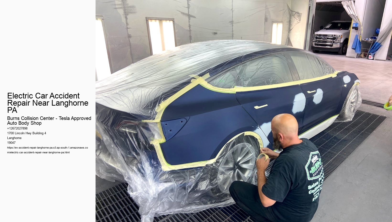 Electric Car Accident Repair Near Langhorne PA