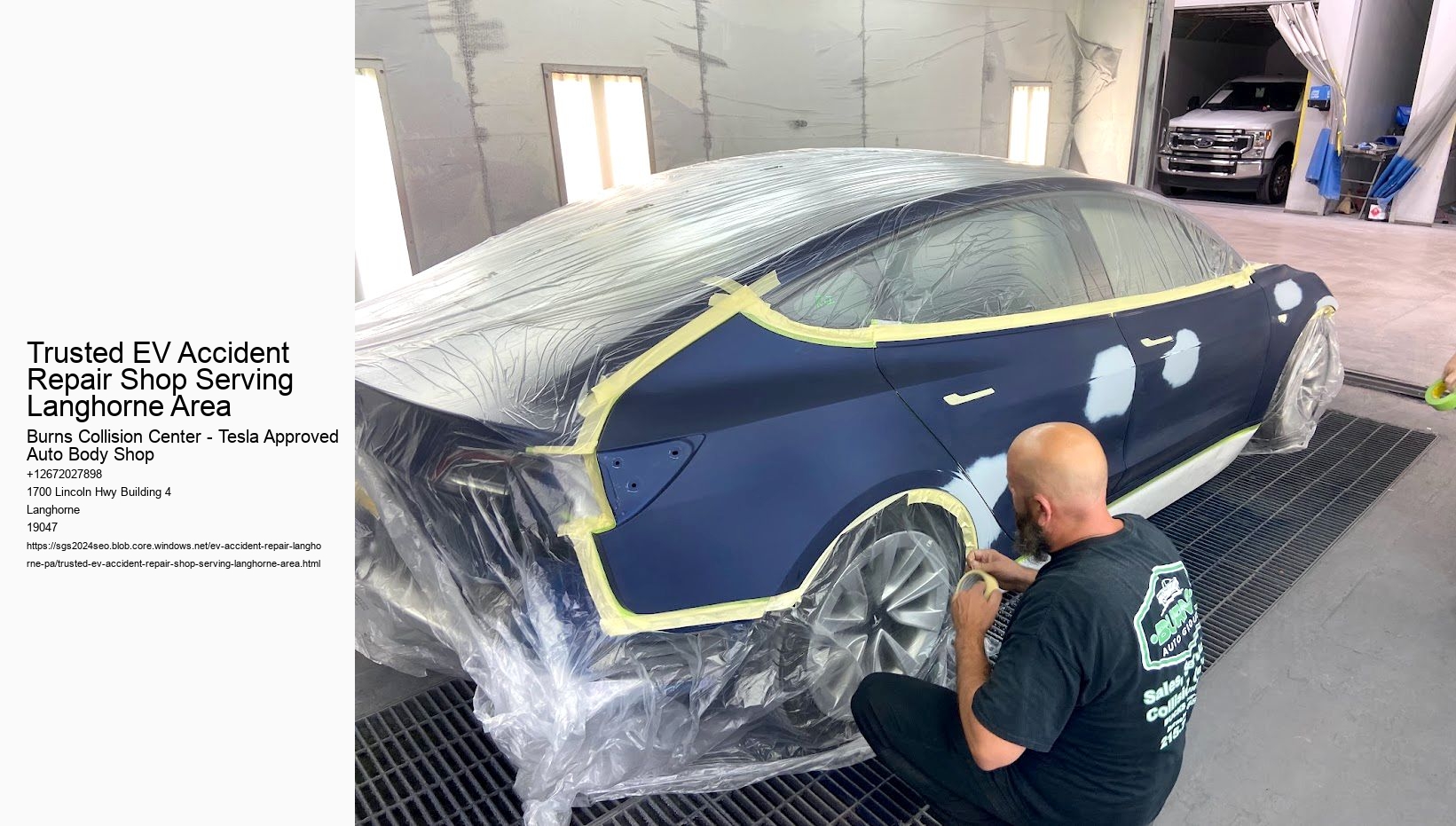 Trusted EV Accident Repair Shop Serving Langhorne Area