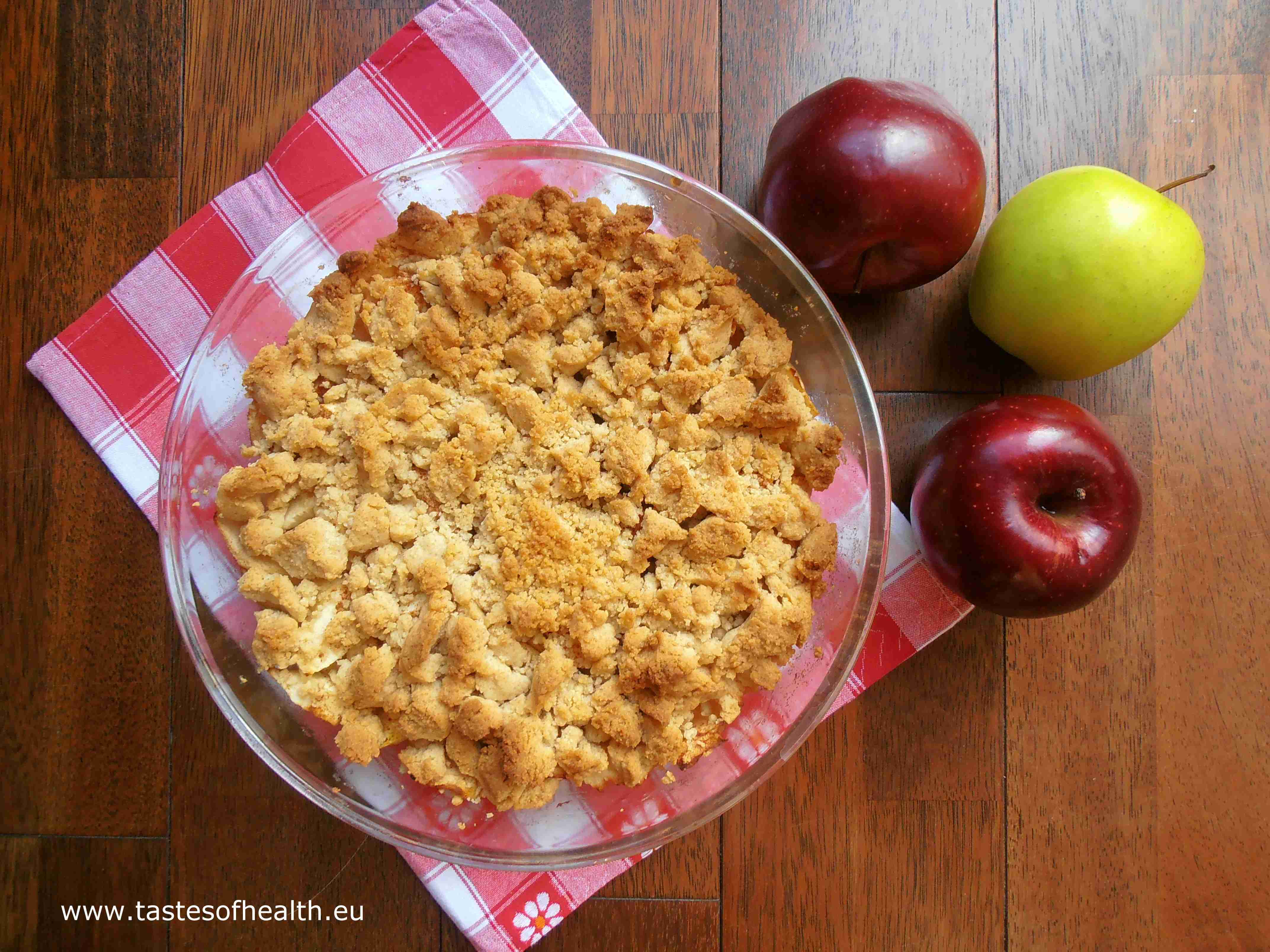apple crumble with oats