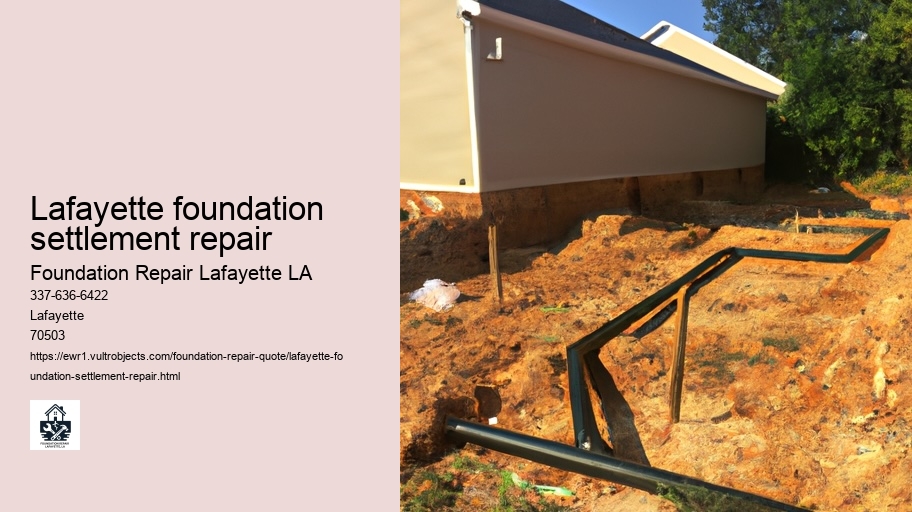 What is the Process for Fixing Slab Foundations in Lafayette, LA?