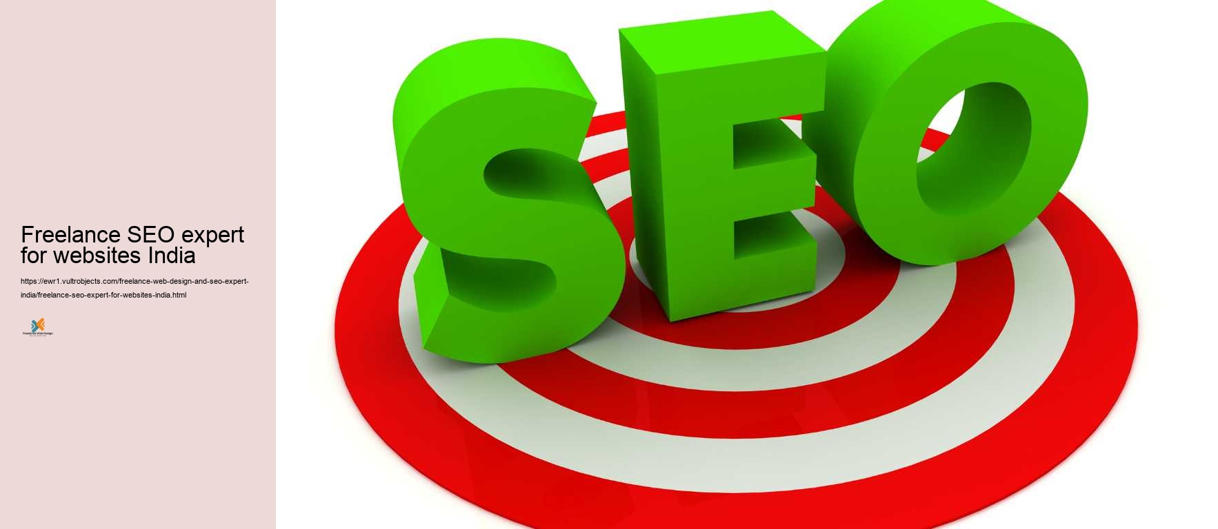 Freelance SEO expert for websites India