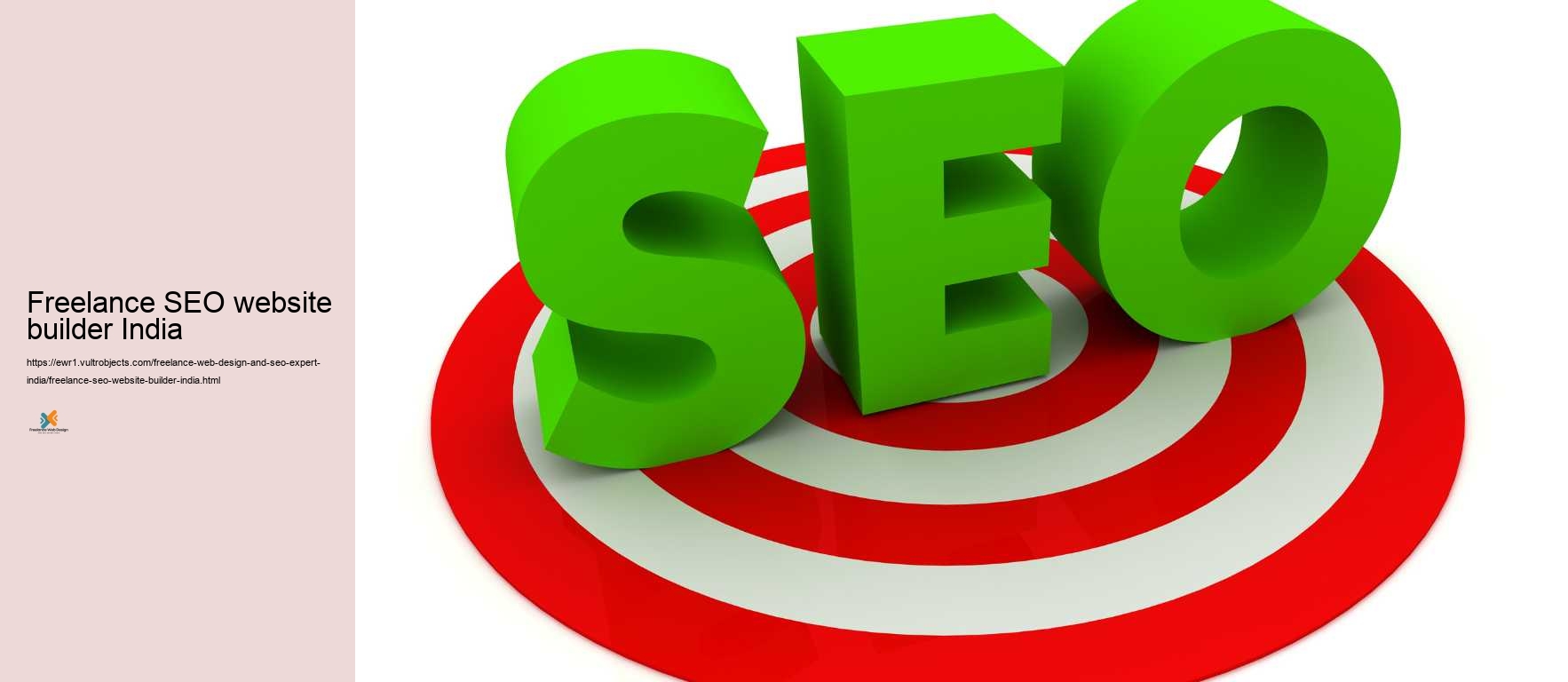 Freelance SEO website builder India