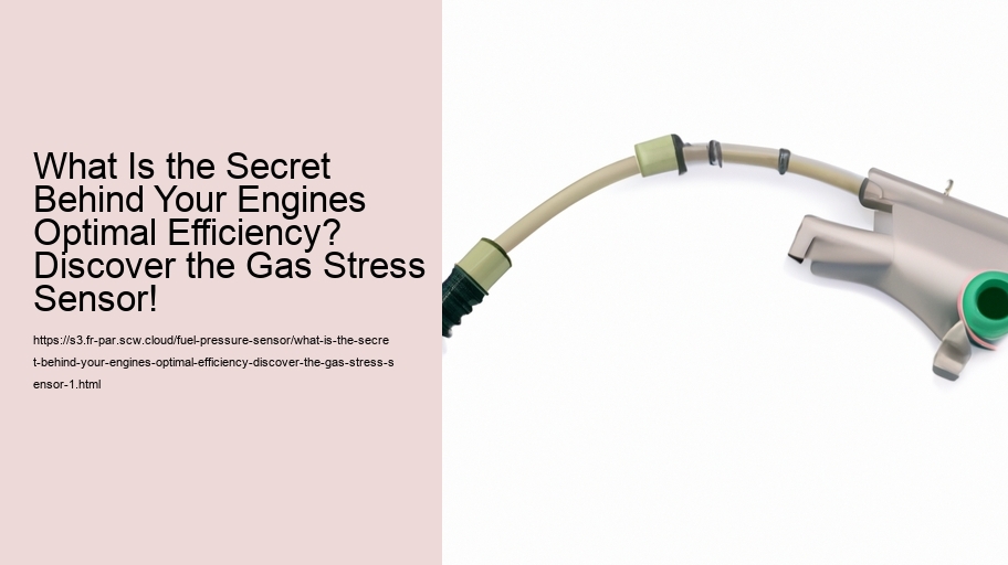 What Is the Secret Behind Your Engines Optimal Efficiency? Discover the Gas Stress Sensor!