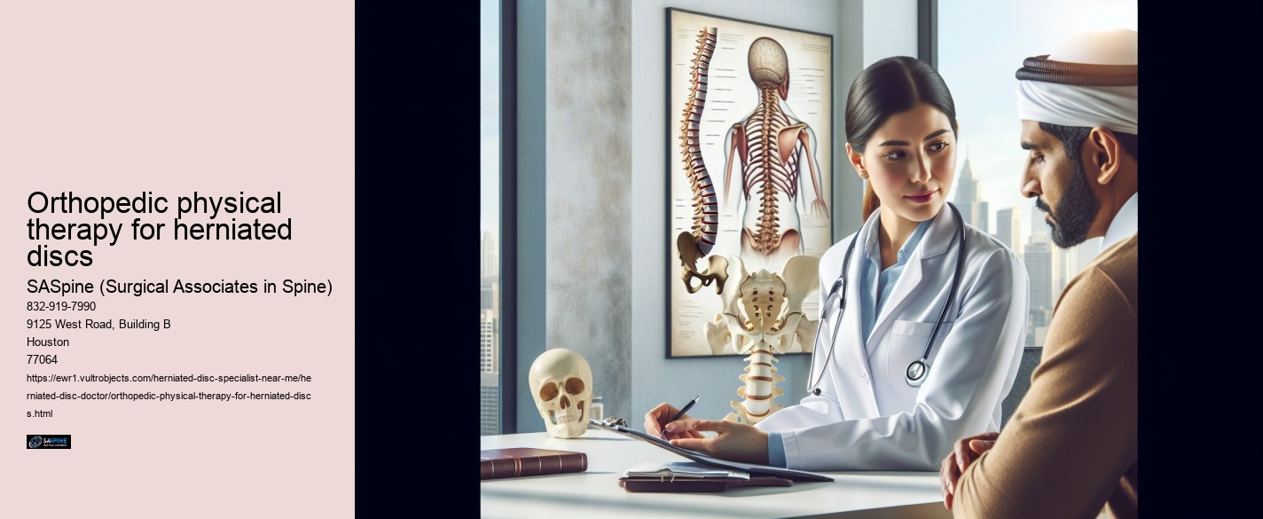 Orthopedic physical therapy for herniated discs