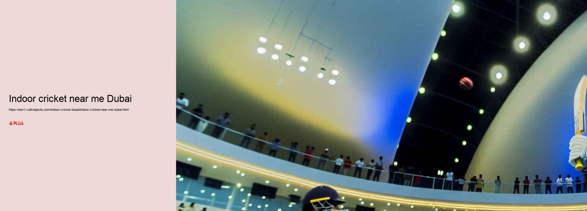 indoor cricket near me Dubai