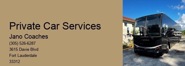 Limousine Bus Service