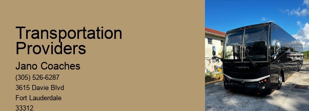 Coach Transportation Services