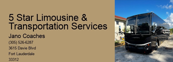 Limousine Service Near Me