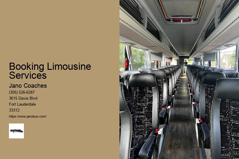 Booking Limousine Services