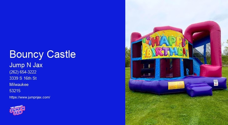 Jump N Jax Bouncy Castle Hire Cost