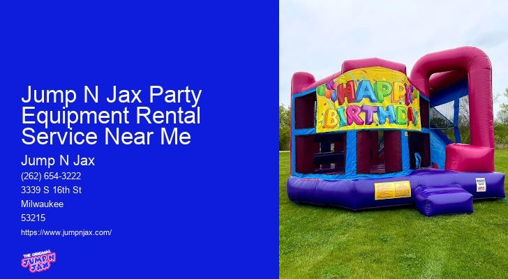 Jump N Jax Bouncy Castle Hire Cost