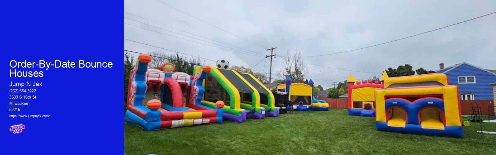 Order-By-Date Bounce Houses