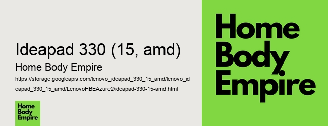 ideapad 330-15 amd
