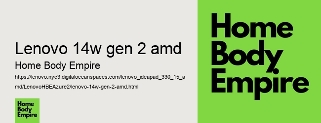 lenovo 14w gen 2 amd