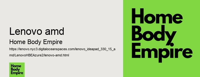 lenovo amd