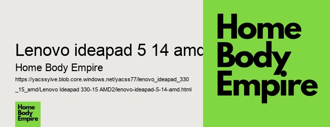 lenovo ideapad 5 14 amd