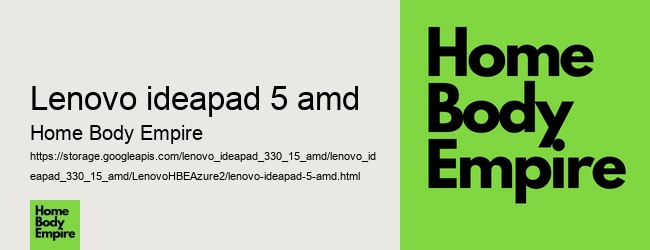 lenovo ideapad 5 amd