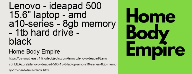 lenovo - ideapad 500 15.6