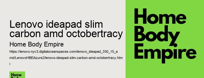 lenovo ideapad slim carbon amd octobertracy