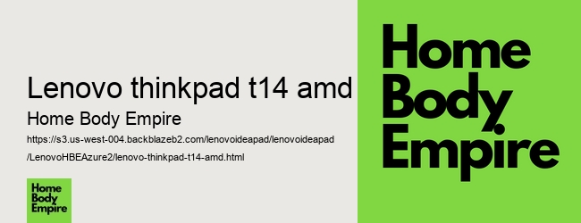 lenovo thinkpad t14 amd