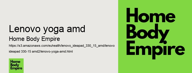 lenovo yoga amd