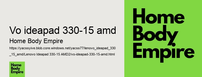 vo ideapad 330-15 amd
