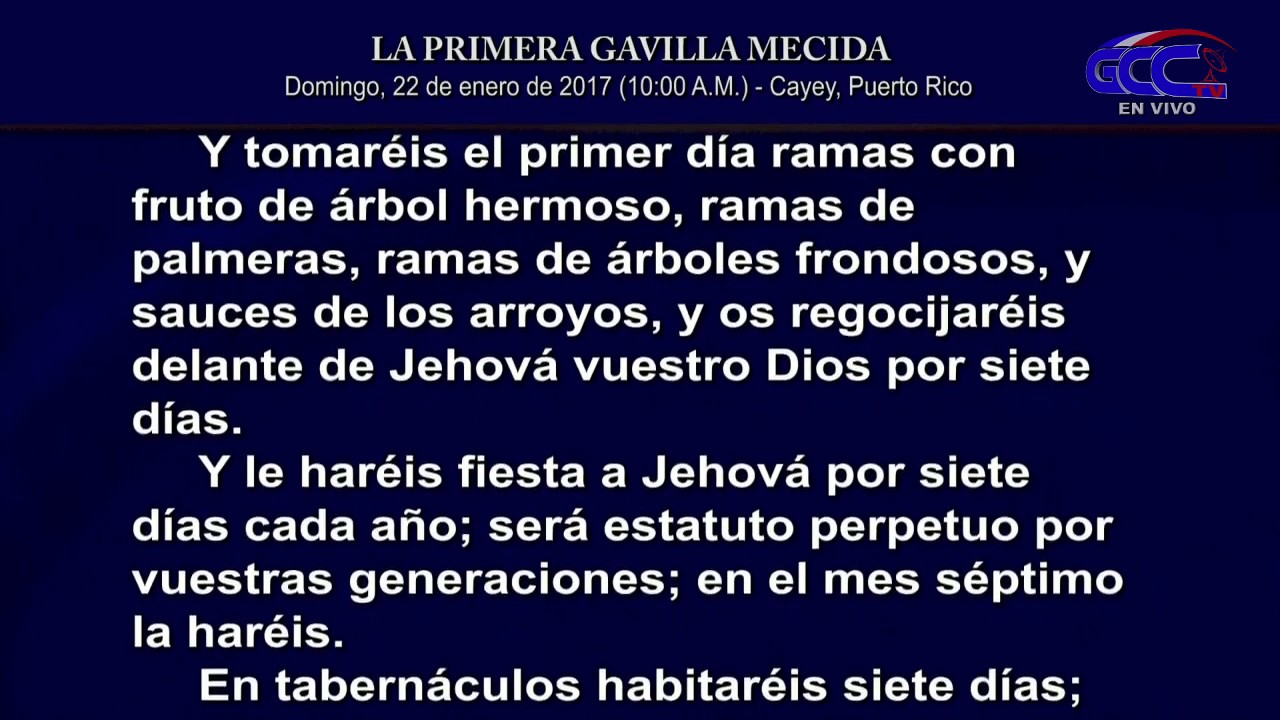 La Primera Gavilla Mecida Conferencias