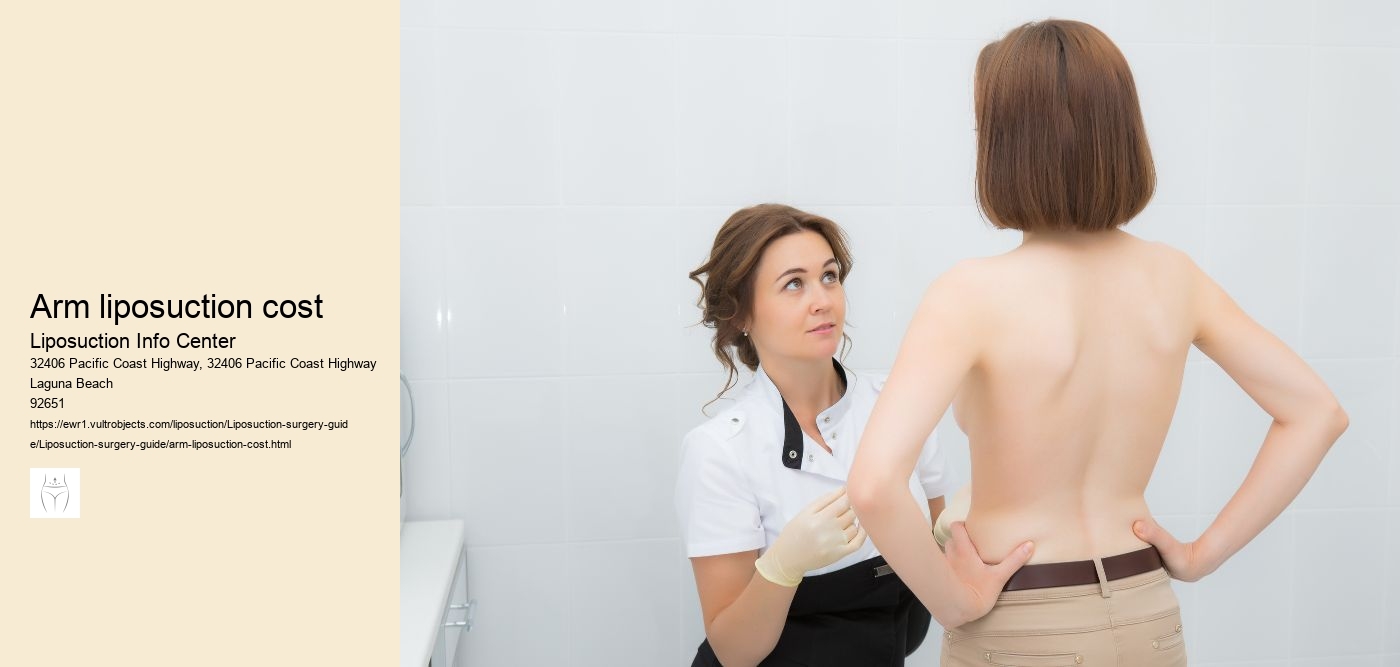 arm liposuction cost