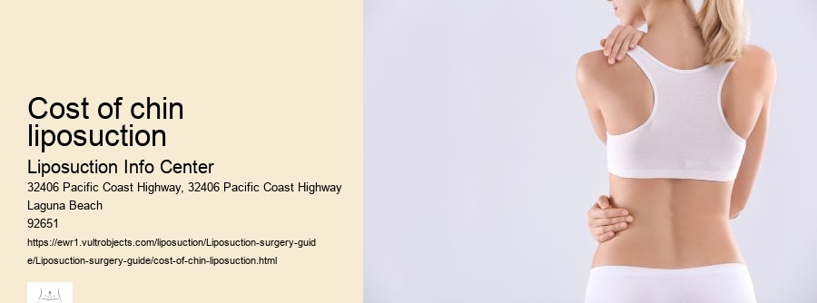 cost of chin liposuction