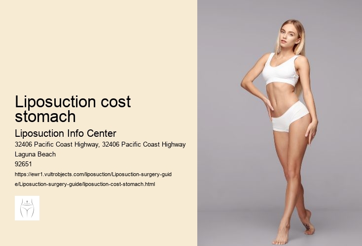 liposuction cost stomach