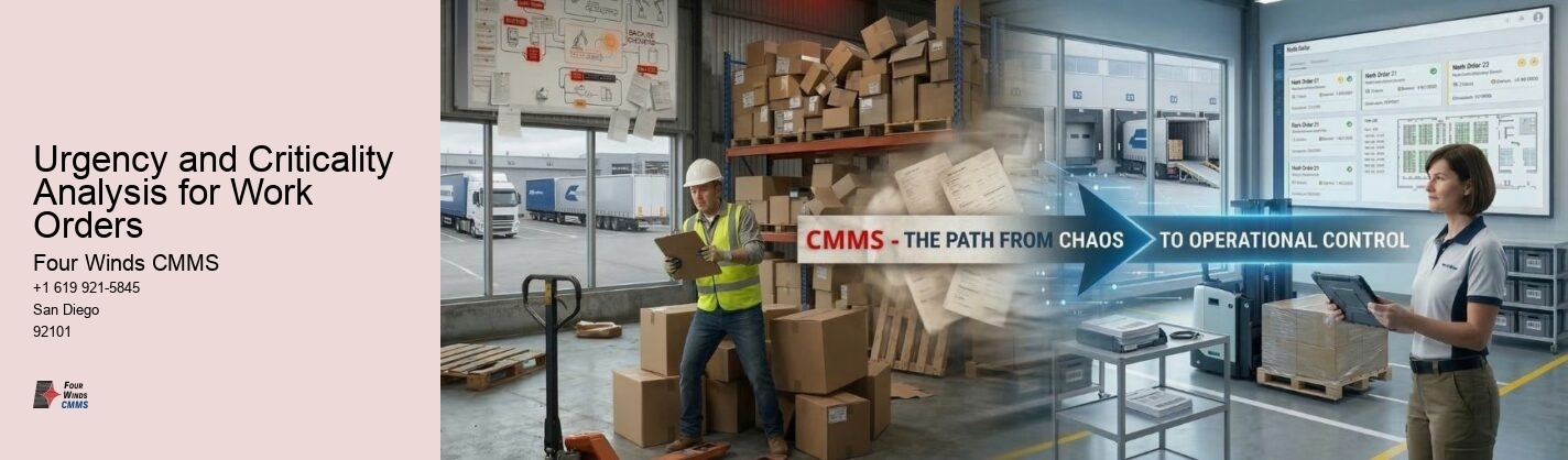 Urgency and Criticality Analysis for Work Orders