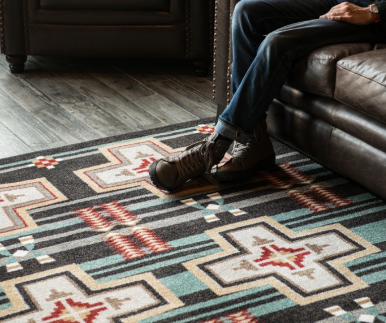 native american rugs id