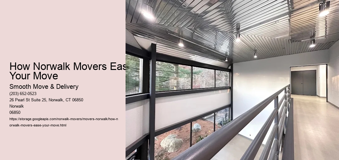 How Norwalk Movers Ease Your Move