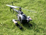 How do RC helicopters keep from spinning?