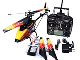 How do you land a RC helicopter?