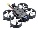 How is thrust achieved on a quadcopter?
