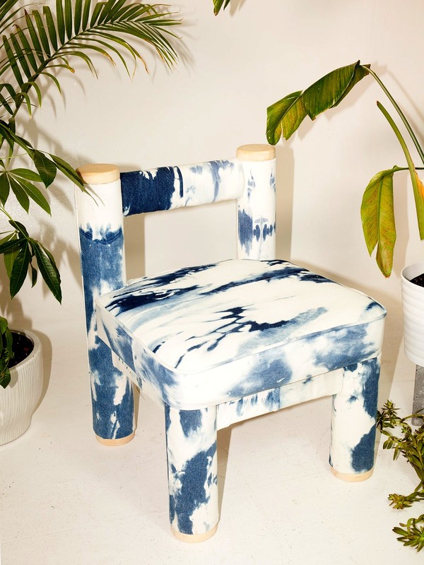 Meet the Designer Turning Old Jeans Into Furniture