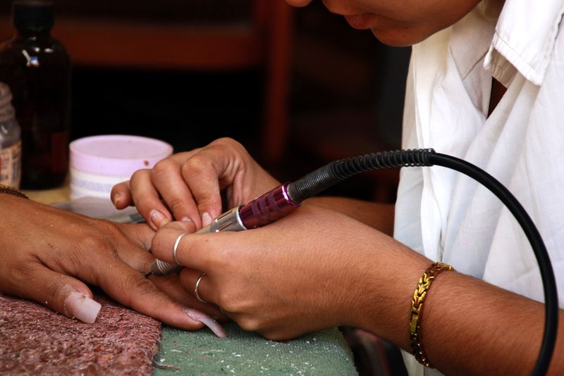 What are the six important implements used in manicure? What are the six important implements used in manicure?