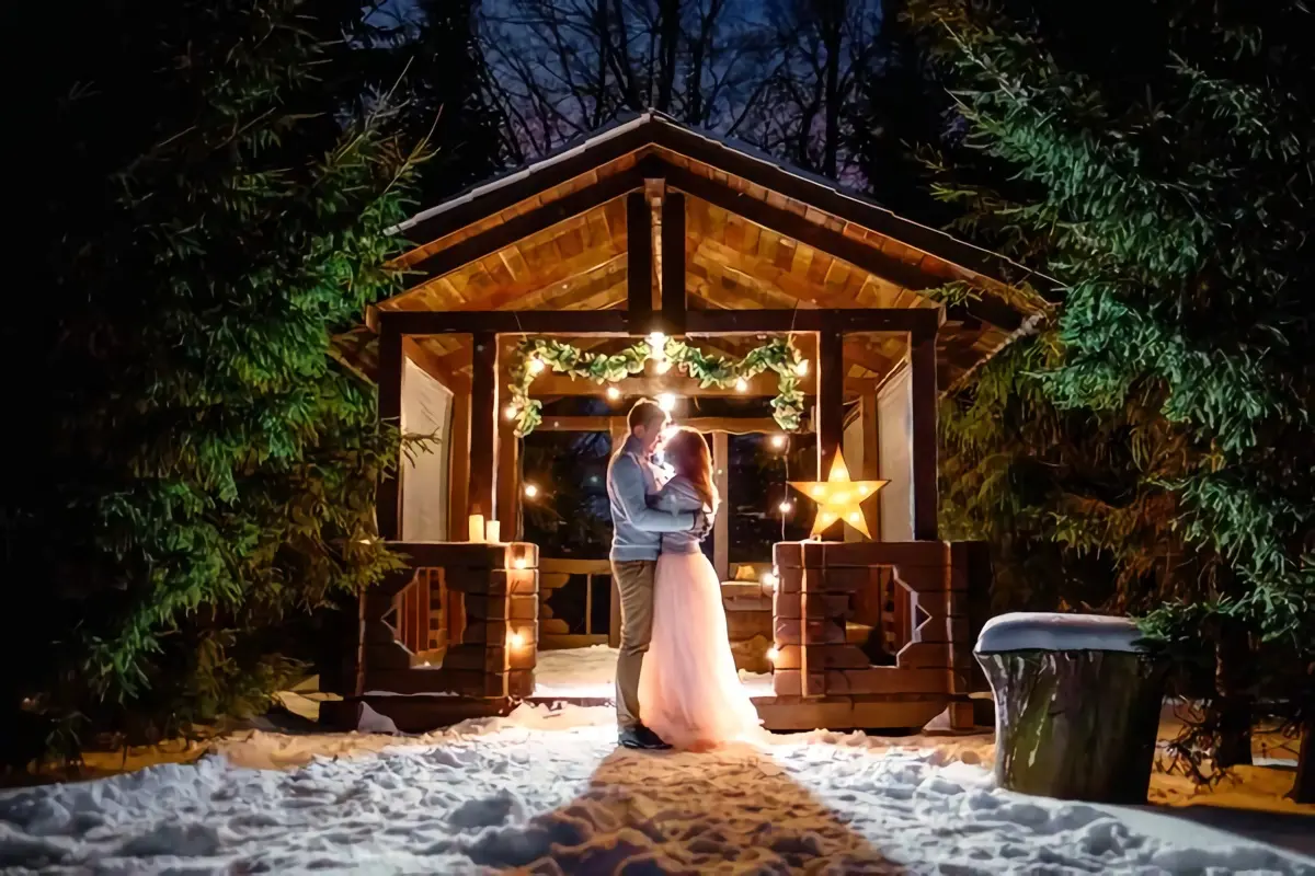 Cinco fotos para tomar en su boda de invierno