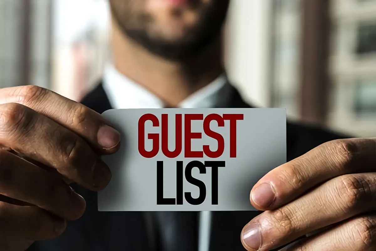 Cómo elegir la lista de invitados adecuada la primera vez