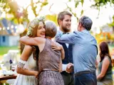 Wie man Hochzeitsgäste in einer Empfangsreihe begrüßt