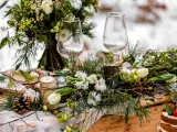 Centros de mesa para bodas de invierno