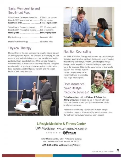 The Fitness Center Valley Medical Center The Fitness Center Valley Medical Center