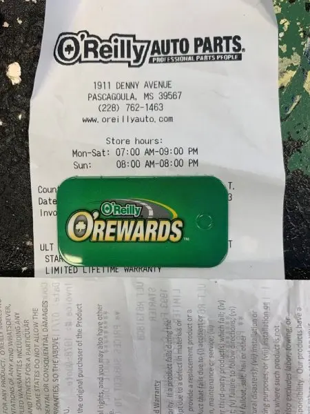 O'reilly Auto Parts O'reilly Auto Parts