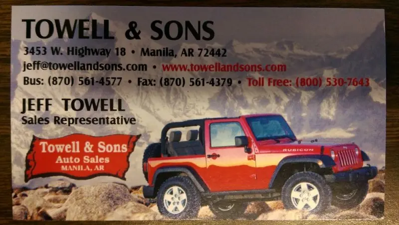 Towell & Sons Auto Sales