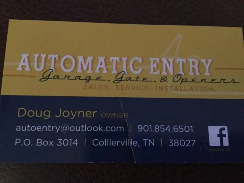 Automatic Entry Automatic Entry