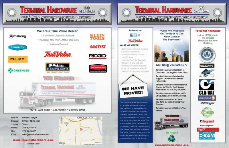Terminal Hardware Co Inc Terminal Hardware Co Inc