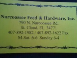 Narcoossee Feed & Hardware Inc